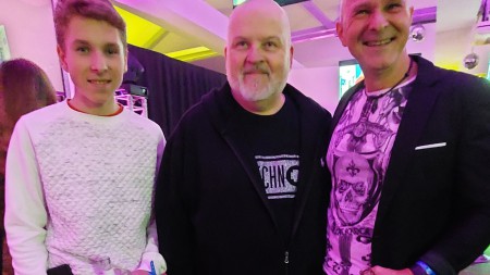 Jörg Dewald / JD Wood mit Sohn Jan und DJ Talla 2XLC