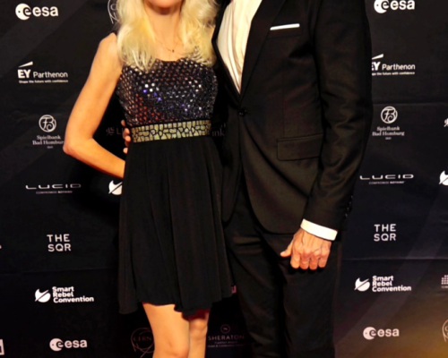 Smart Rebel Convention Supporter Gala 2025 - Musikproduzent Jörg Dewald (JD Wood) mit seiner Frau Jeannette Dewald