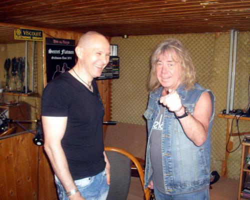 JD Wood Jörg Dewald mit Alan Silson (SMOKIE)