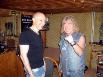 JD Wood Jörg Dewald mit Alan Silson (SMOKIE)