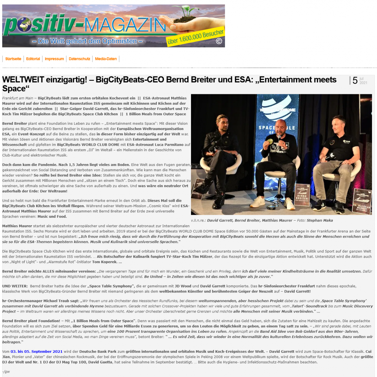 WELTWEIT einzigartig - BigCityBeats-CEO-Bernd-Breiter-und-ESA-„Entertainment-meets-Space...