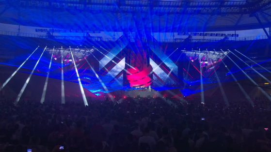 Jörg Dewald (JD Wood) beim World Club Dome 2019 auf der Mainstage