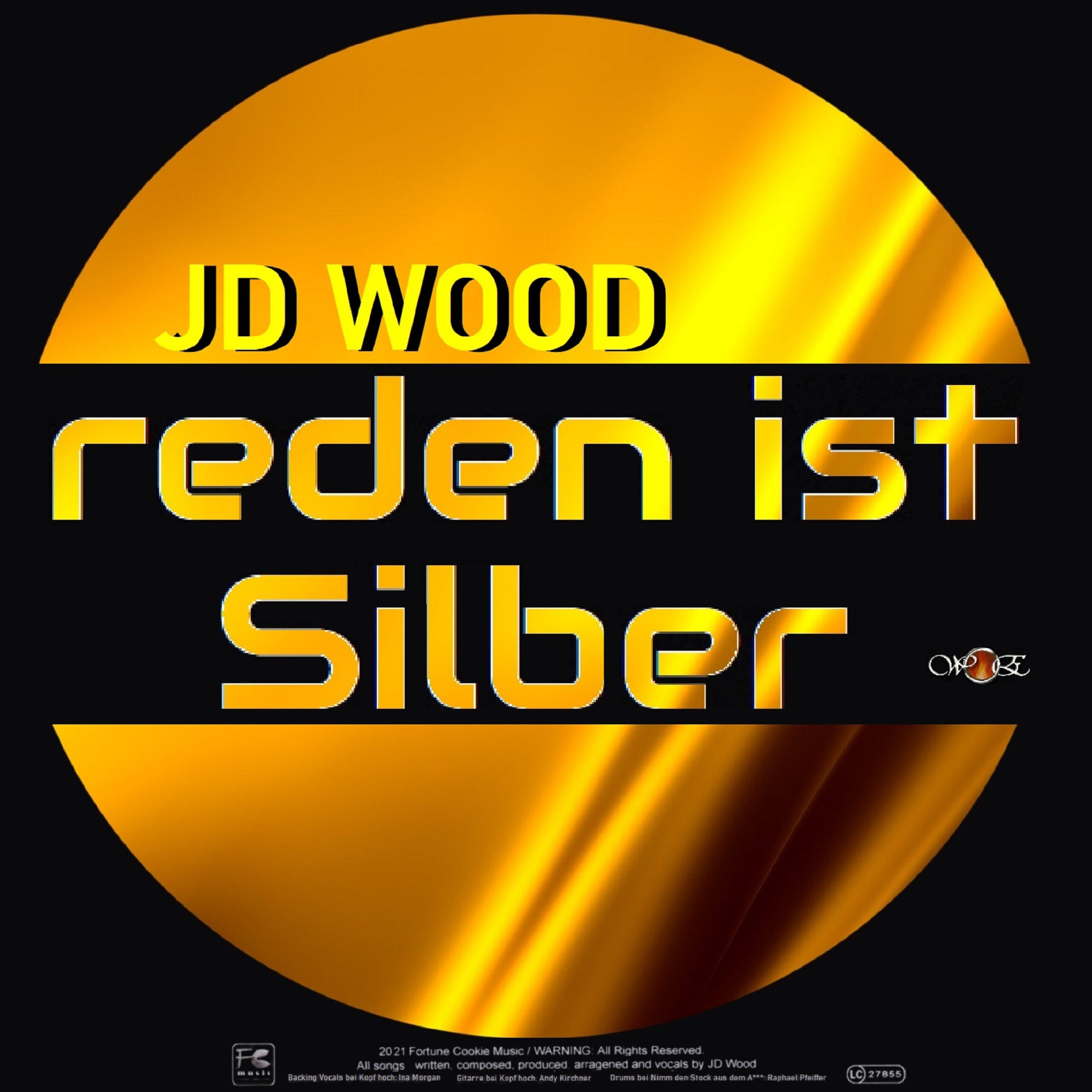 JD Wood - Reden ist Silber (Album Cover)