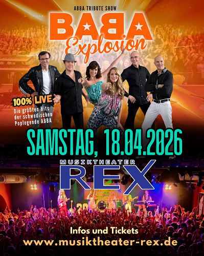 18.04.2026 - BABA Explosion - Musiktheater Rex Bensheim