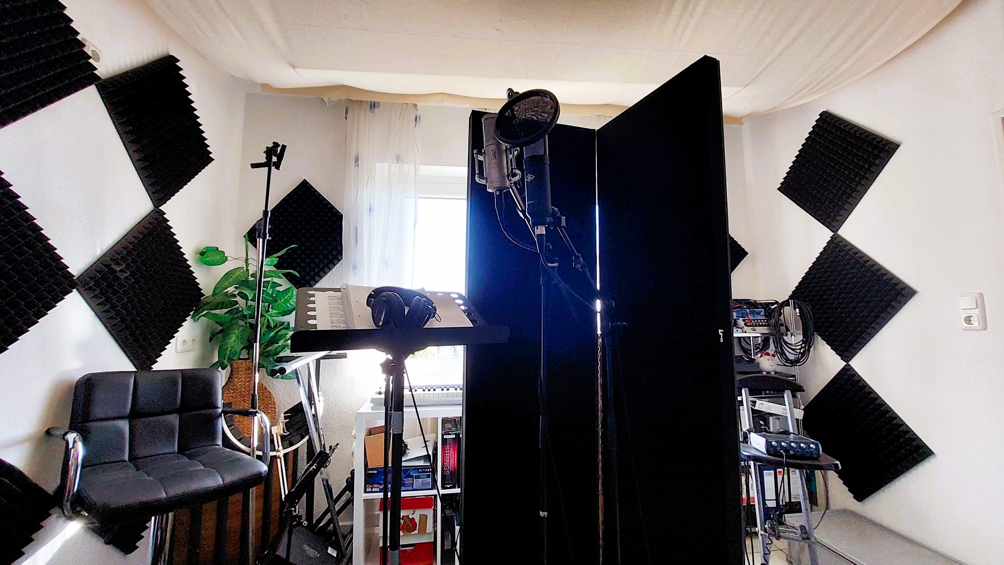 Aufnahmeraum Tonstudio Hessen Jörg Dewald JD Wood Production