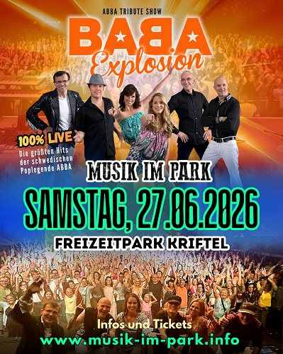 27.06.2026 - BABA Explosion - Musik im Park - Freizeitpark Kriftel